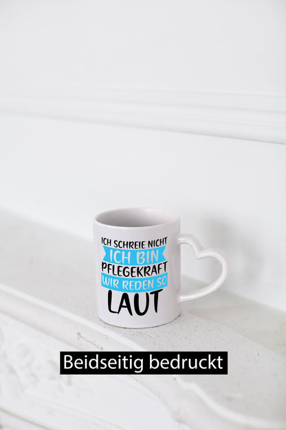 Ich schreie nicht | Pflegekraft Pflegerin Altenpfleger lustig Humor