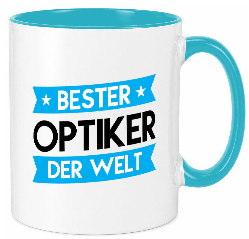 Bester Optiker | Augenoptiker Geschenkidee Humor Tasse