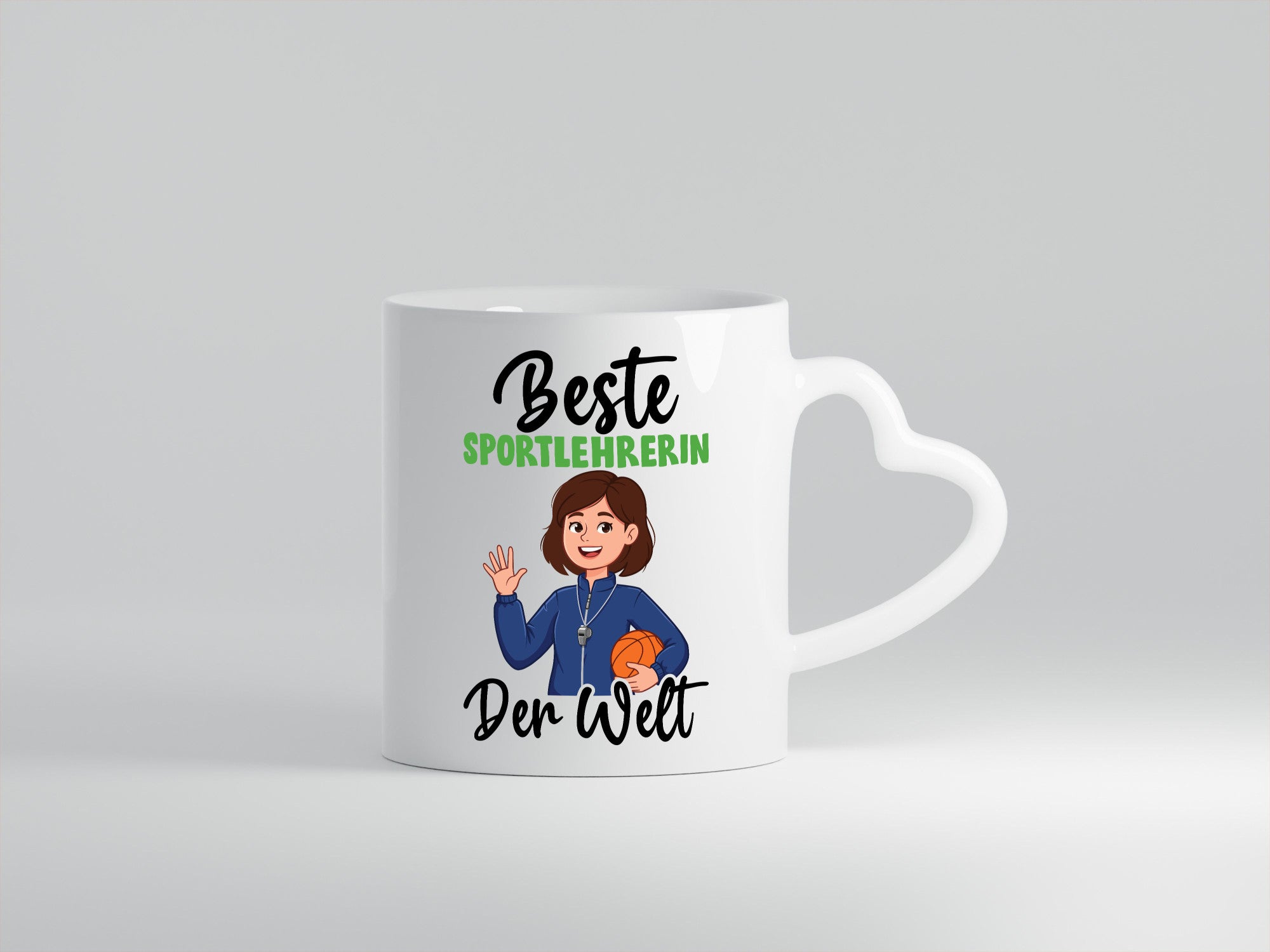 Beste Sportlehrerin | Lehrer Sport v2 lustig Humor Geschenkidee Geschenk Tasse
