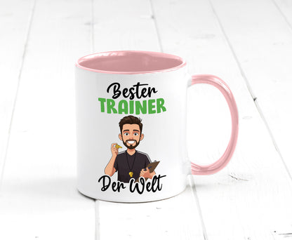 Bester Trainer | Verein Sport v2 Humor Geschenkidee Tasse