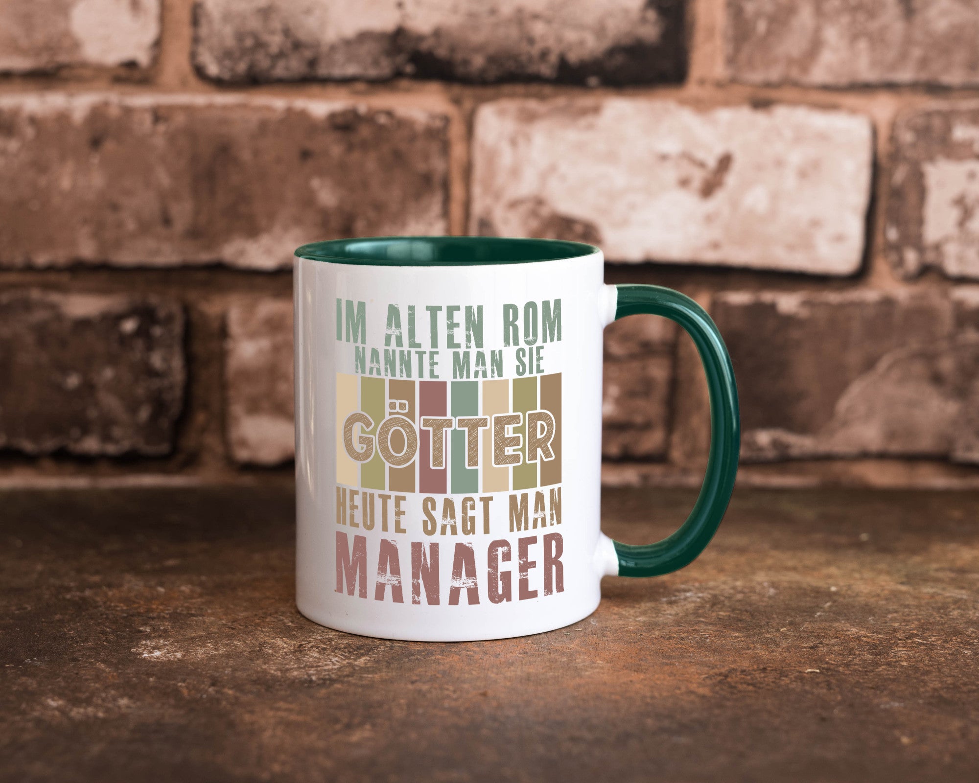 Heute sagt man: Manager | Management Humor Geschenkidee Tasse