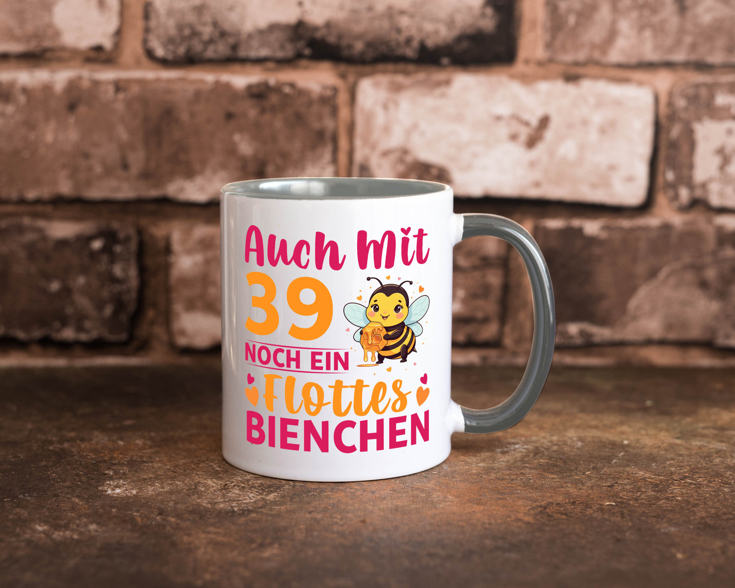 39. Geburtstag | Flottes Bienchen 39 Jahre lustiger Spruch Geschenk