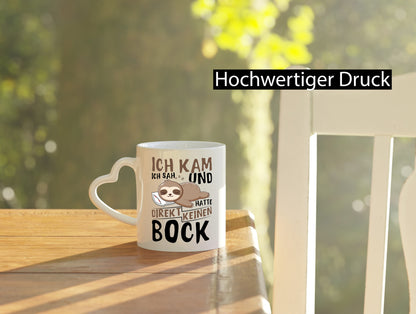 Ich hatte keinen Bock | Faultier Büro Arbeit Geschenk Kollegen lustiger Spruch