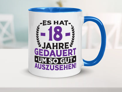 18 Jahre gedauert um so gut auszusehen | 18. Geburtstag v2 Geschenkidee Humor