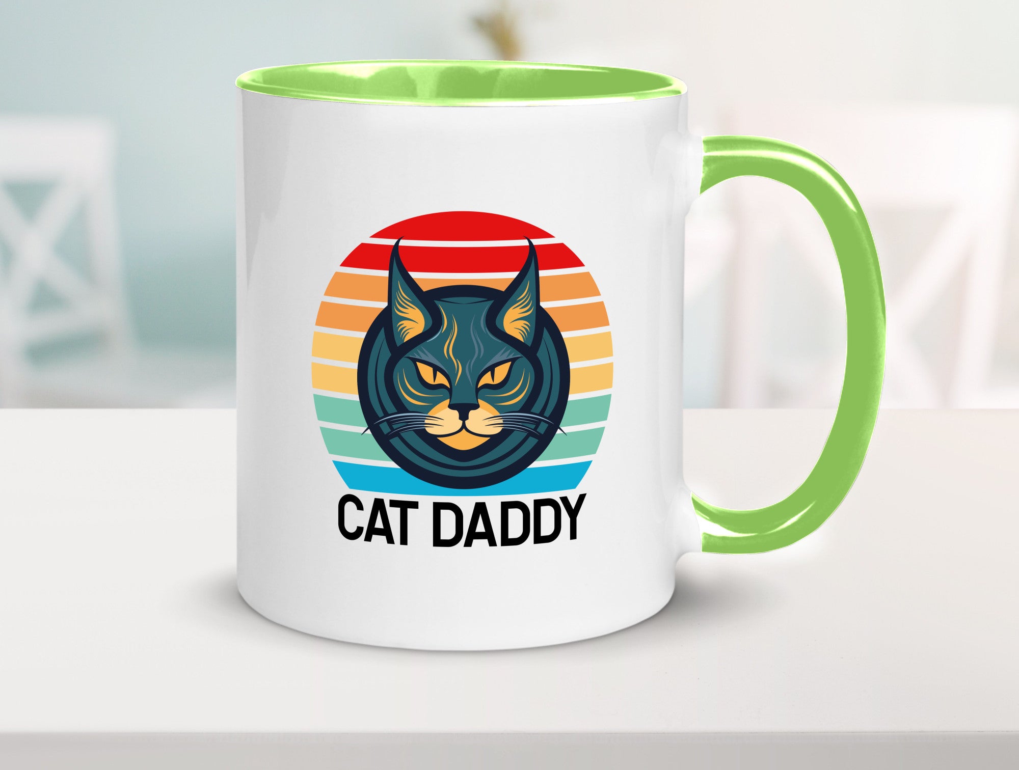 Cat Daddy | Katzenpapa niedliche Katze Tierliebhaber lustiger Spruch Geschenk