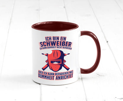 Ich bin ein Schweißer | Reparieren was dummheit anrichtet Geschenkidee Humor