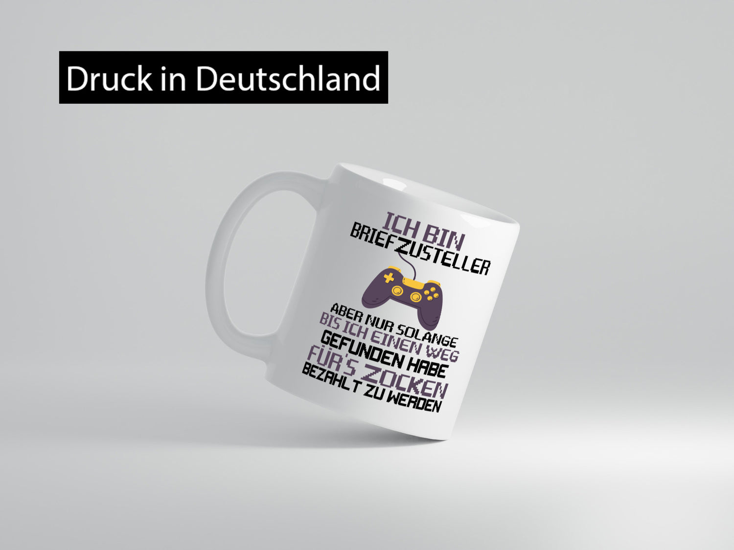 Briefzusteller | Postbote Paketdienst Gamer Zocken Geschenk Humor Geschenkidee
