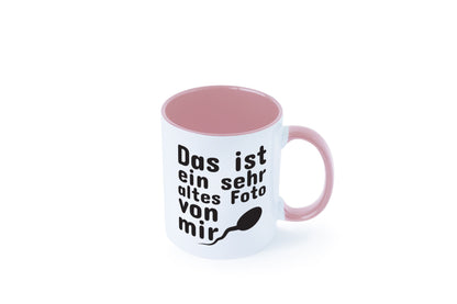 Sehr altes Foto von mir | lustige Tasse Männer Humor Geschenk Geschenkidee