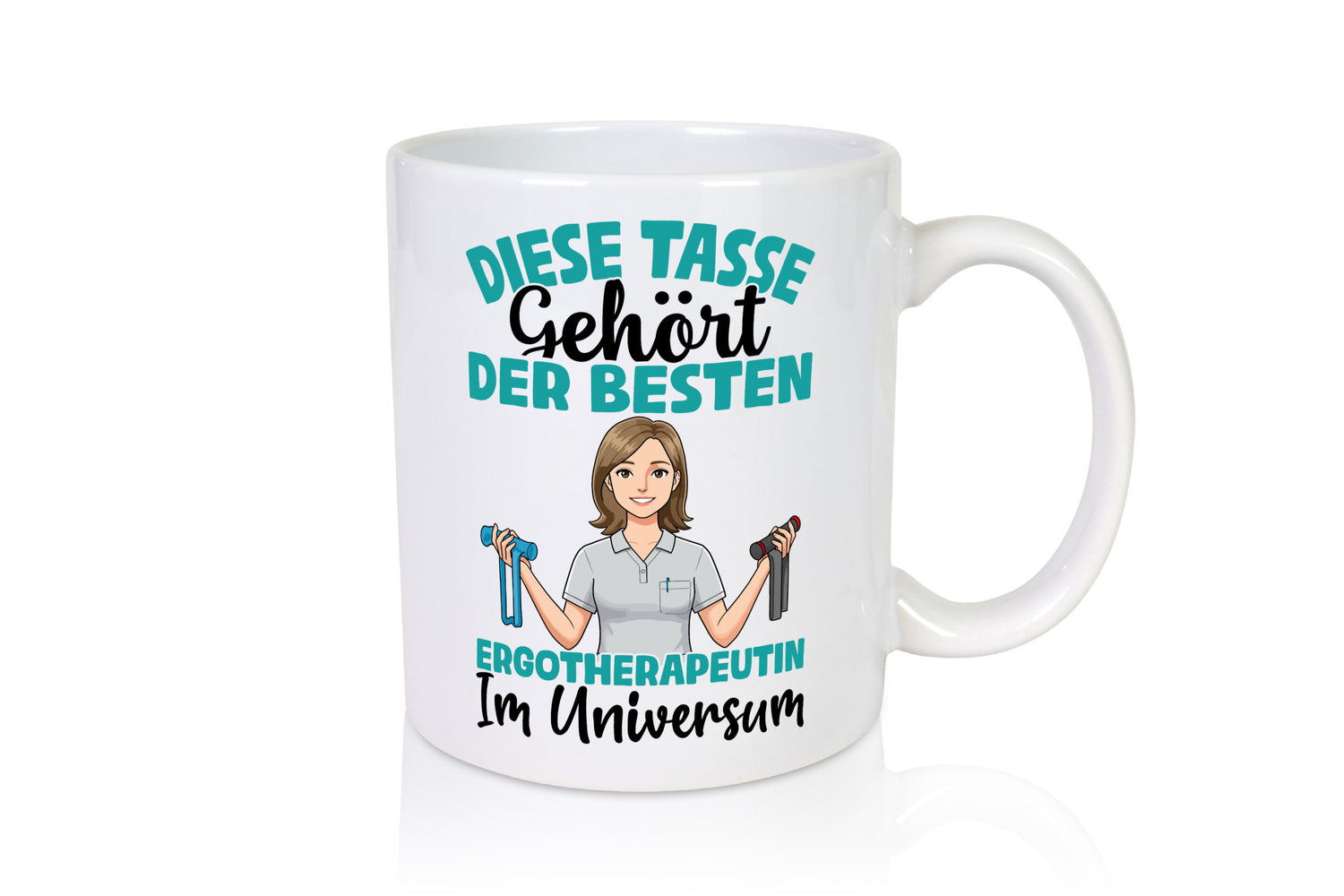 Im Universum: Ergotherapeutin | Ergotherapie lustiger Spruch Geschenk Humor