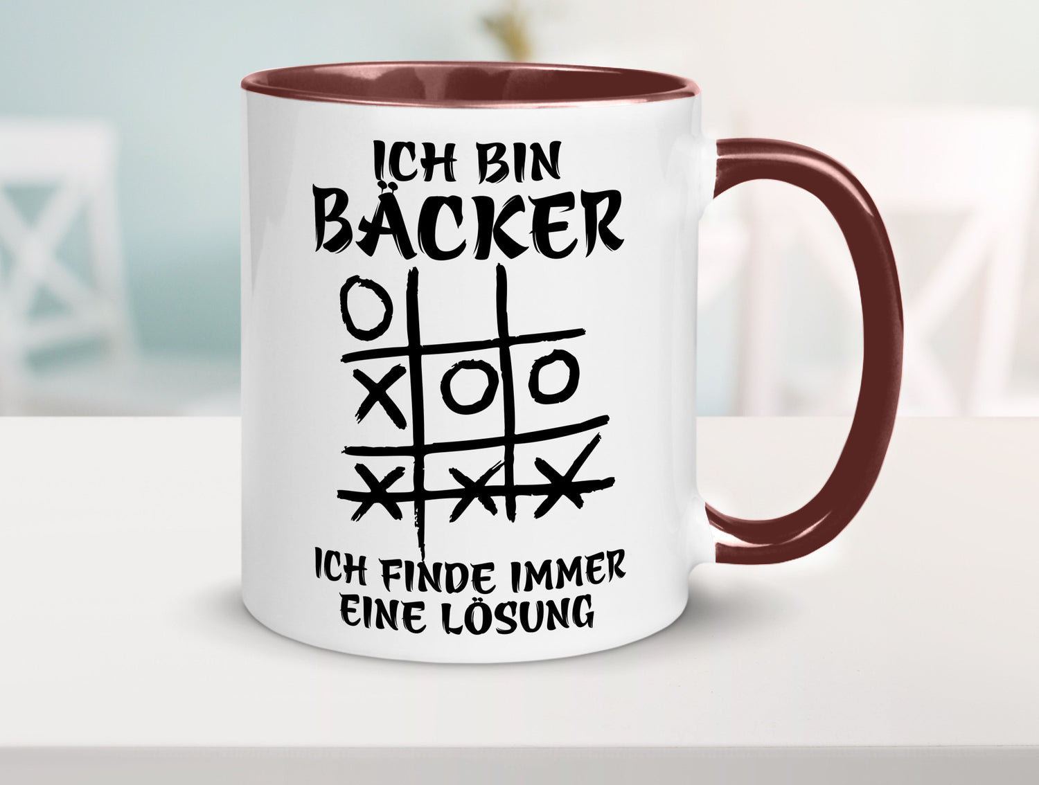 Ich bin Bäcker finde immer eine Lösung | Meister lustig Humor Geschenkidee