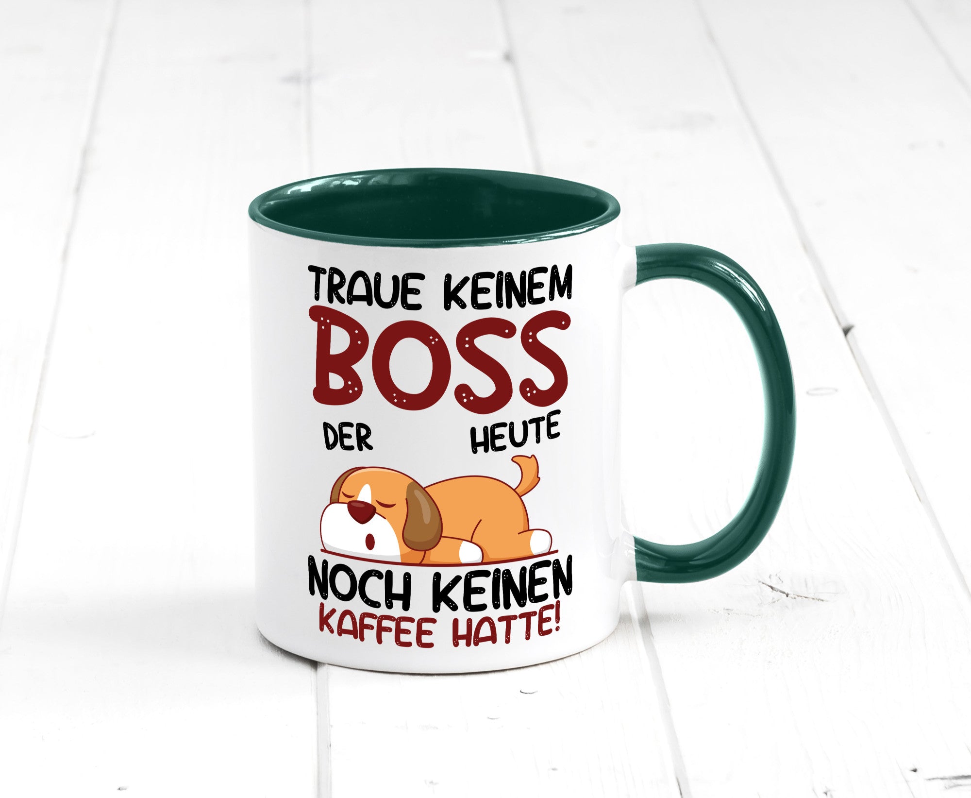 Traue keinem Boss | Führungskraft Vorgesetzter Geschenkidee Humor Tasse