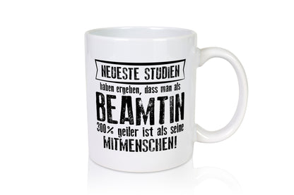 Neuste Studien: Beamtin | Verbeamtung öffentlicher Dienst Geschenk Humor