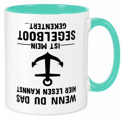 Segler Tasse | Segelboot Humor Kapitän Spruch Witz Geschenkidee
