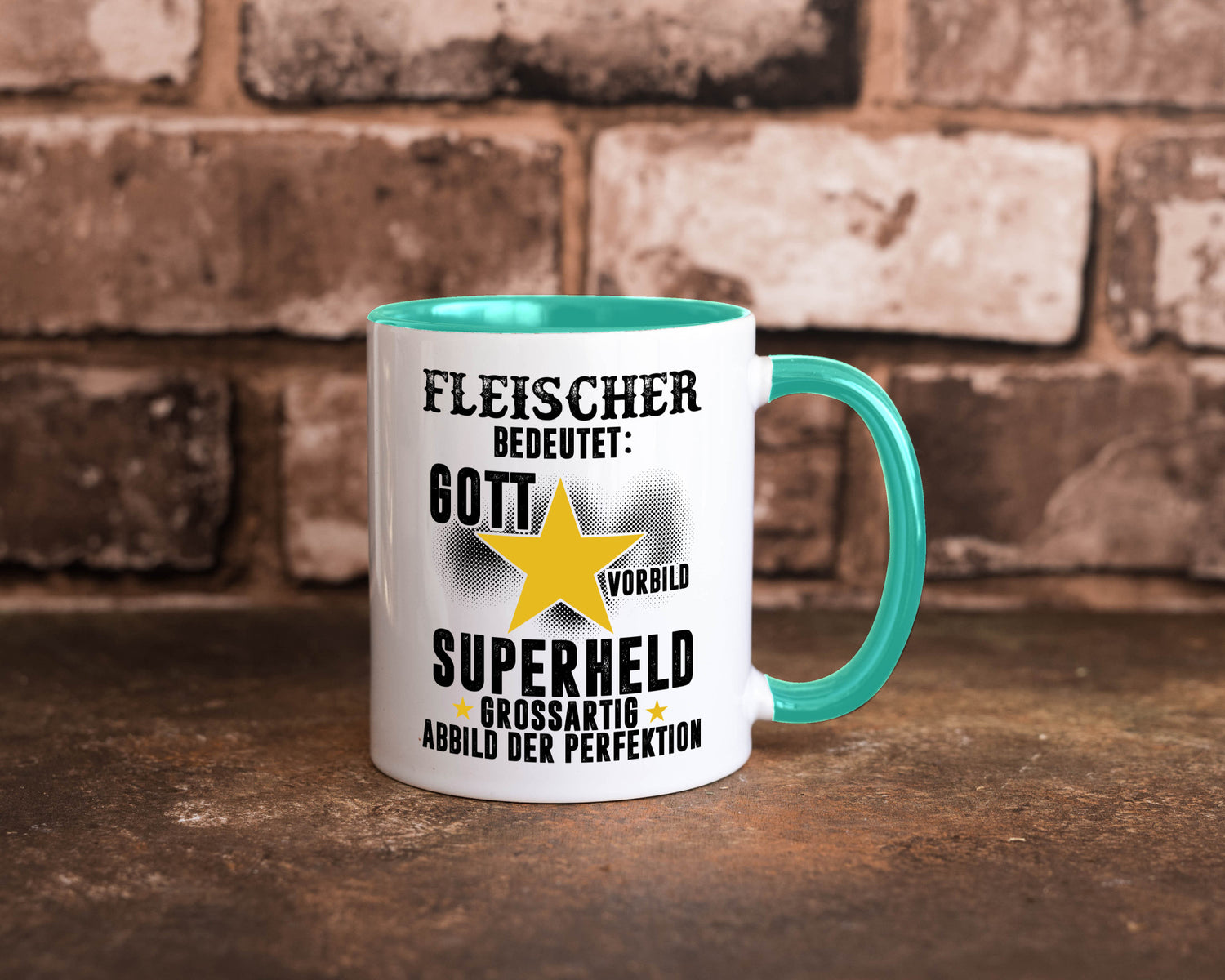 Bedeutung von Fleischer | Schlachterei lustig Humor Geschenkidee Geschenk Tasse