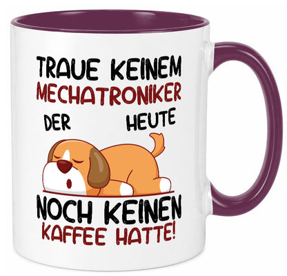 Traue keinem Mechatroniker | KFZ lustiger Spruch Geschenk Humor Geschenkidee Tasse