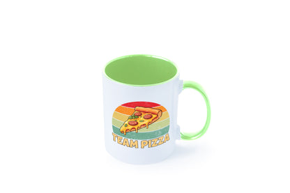 Team Pizza | Pizzaliebhaber Lover v2 Geschenkidee Humor Tasse