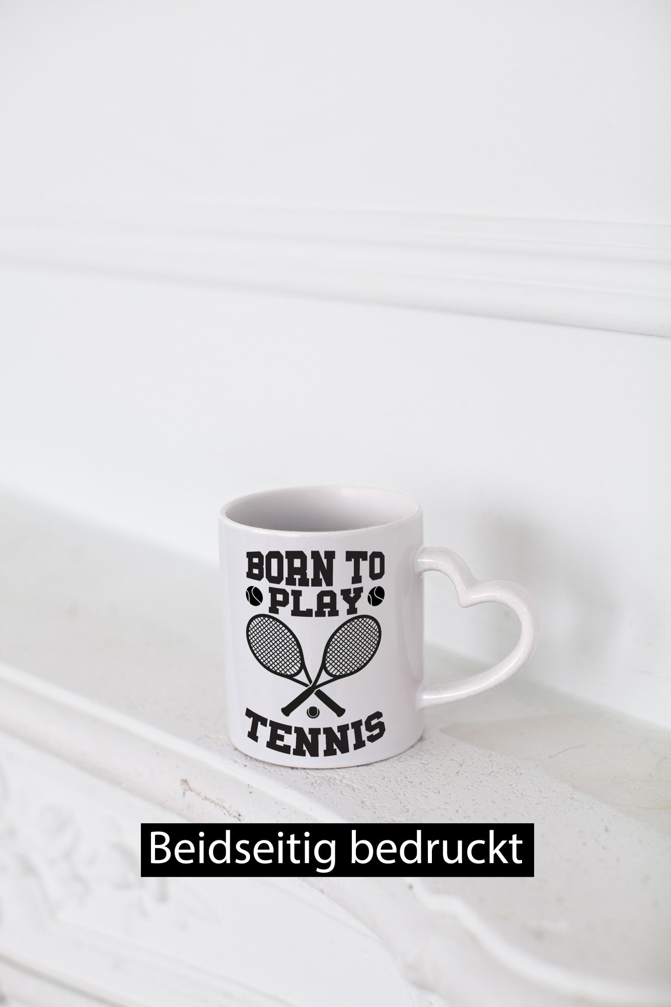 Born to play Tennis | Tennisspieler Tasse Sportler Geschenkidee Humor