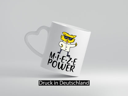 Mieze Power | Katzen Beste Katze Katzenliebhaber Geschenkidee Tierliebhaber