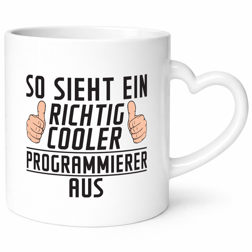 Richtig Cooler Programmierer | Software Entwickler lustiger Spruch Geschenk