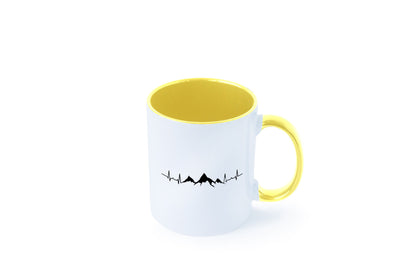 Berge Motiv | Alpen Skifahren Skiurlaub Apres Ski Geschenkidee Humor Tasse