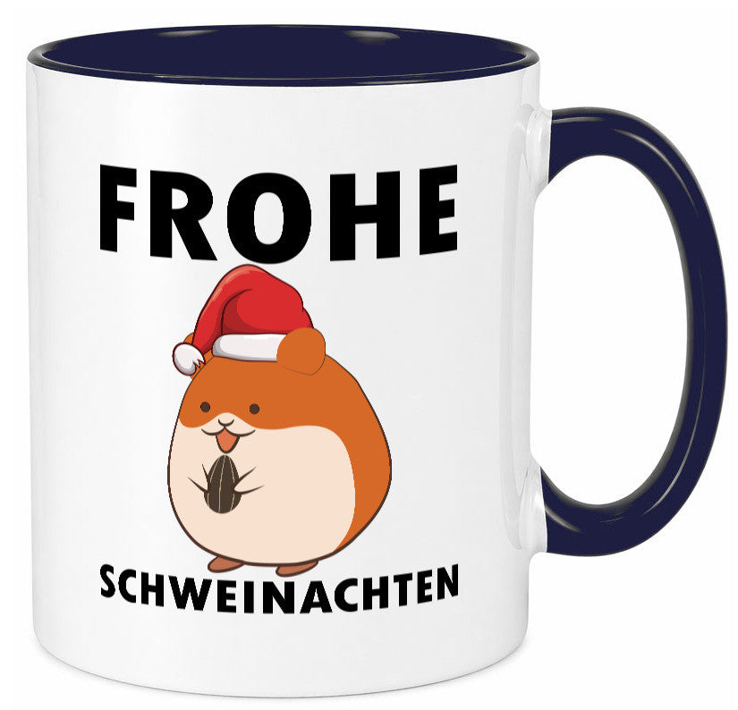 Frohe Schweinachten | Meerschweinchen Weihnachten lustiger Spruch Geschenk