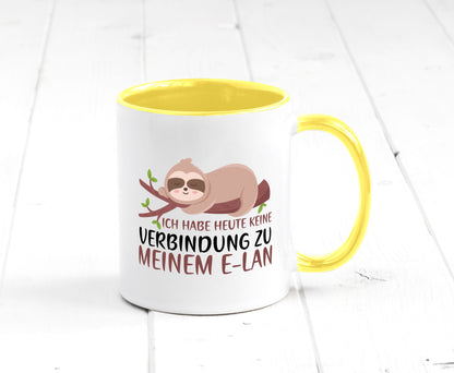 Verbindung zum Elan | WLAN Faultier Faulpelz Laufband Humor Tierliebhaber