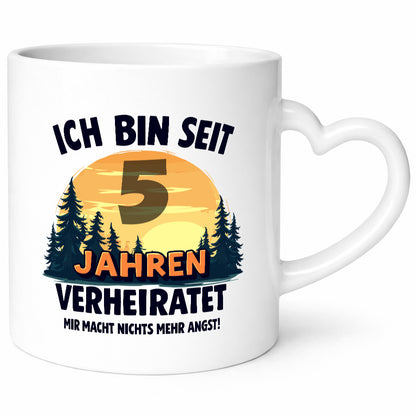 Ich bin Verheiratet | 5. Hochzeitstag Ehepaar lustiger Spruch Geschenk Humor