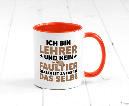 Ich bin kein Faultier: Lehrer | Schule Beruf Schüler Humor Arbeit Kollegen Büro
