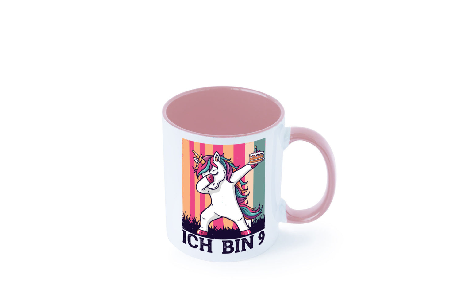 9 Geburtstag | Einhorn Damping Mädchen Humor Geschenkidee Tasse