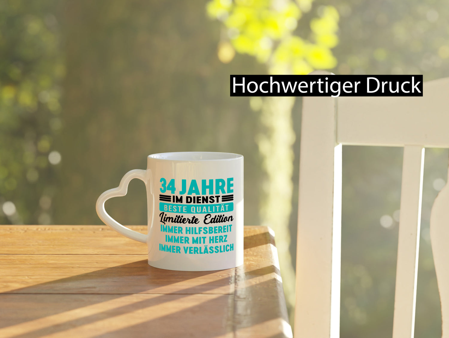 34 Jahre im Dienst | Jubiläum Arbeit v5 Geschenk Kollegen Büro lustiger Spruch