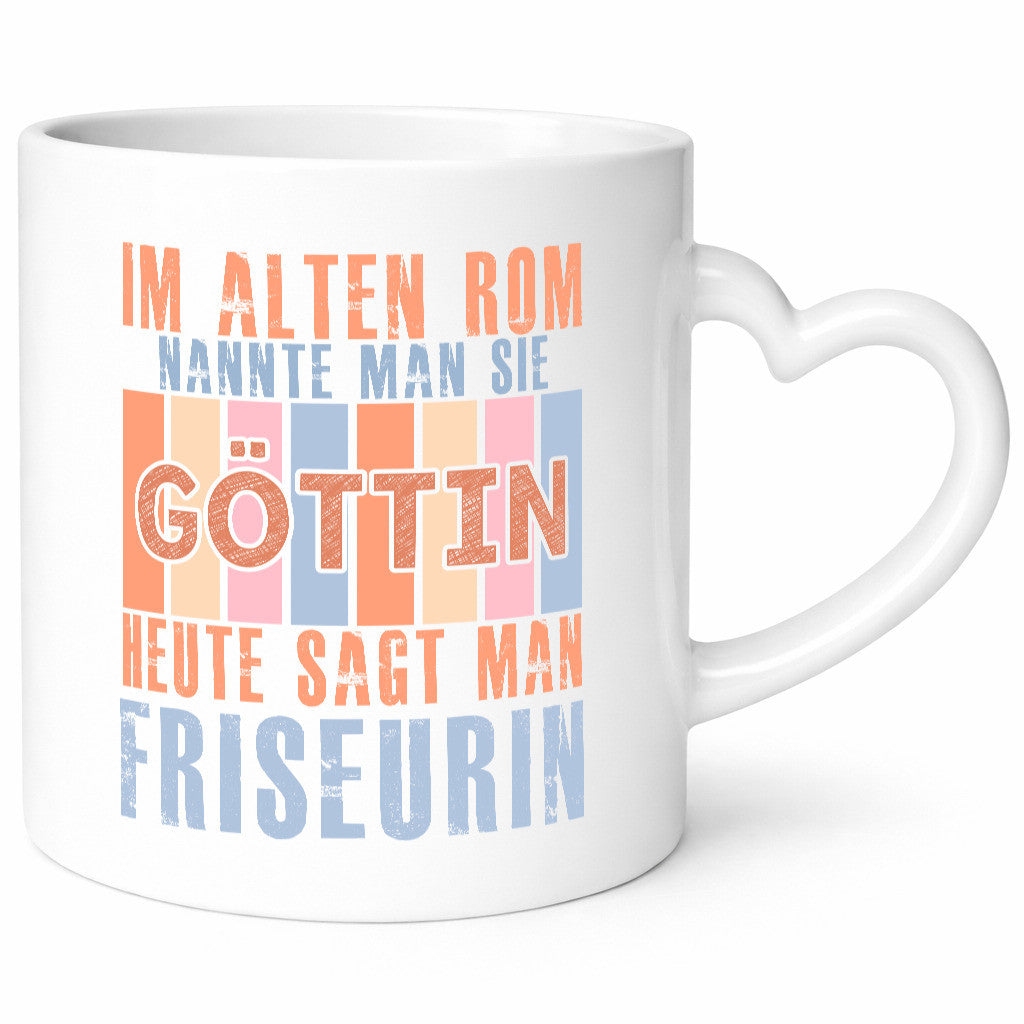 Heute sagt man: Friseurin | Friseuse Frisörin lustiger Spruch Geschenk Humor