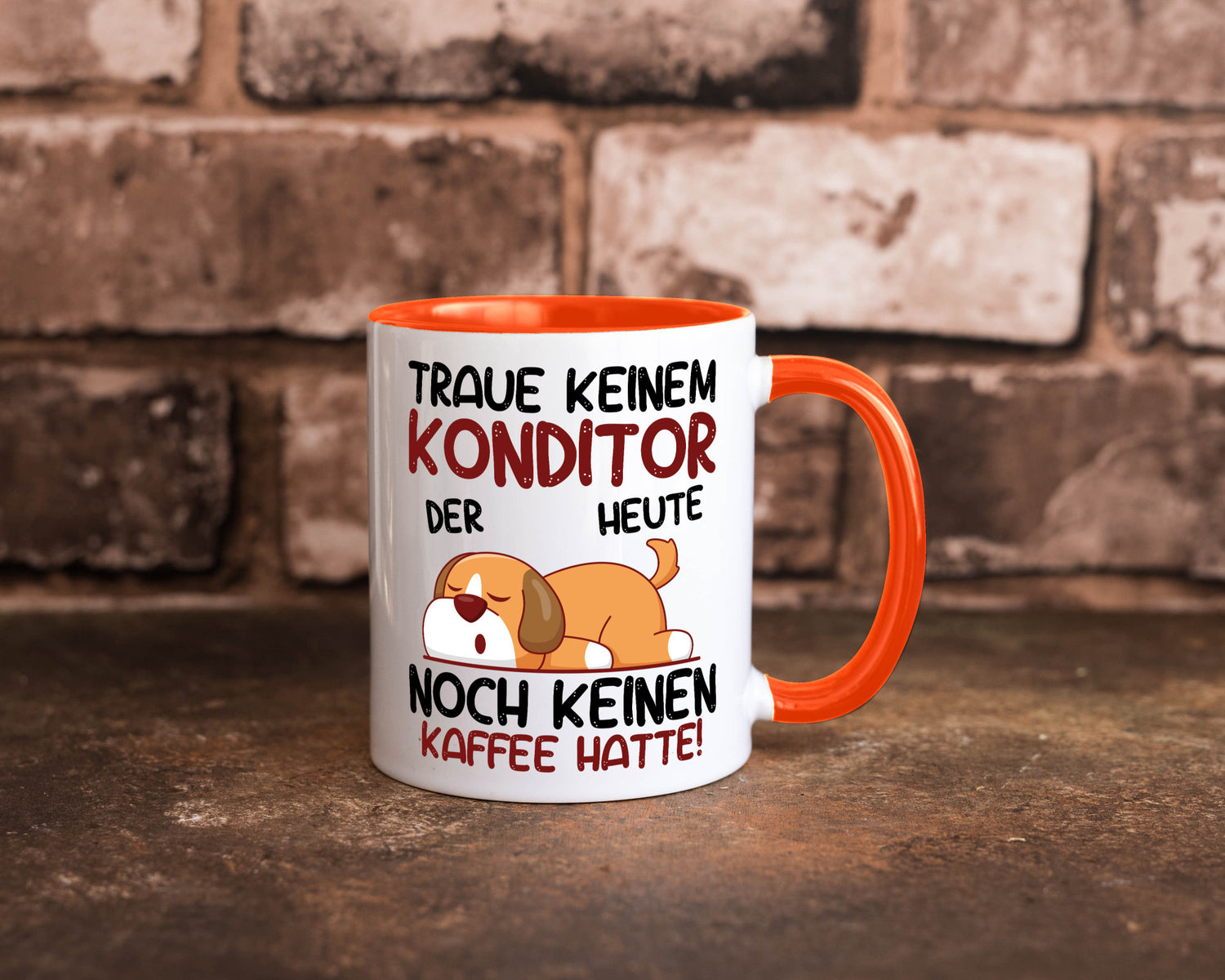 Traue keinem Konditor | Konditorei Humor Geschenkidee Tasse