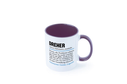 Dreher Humor | Fräser Zerspannungsmechaniker Geschenkidee Tasse