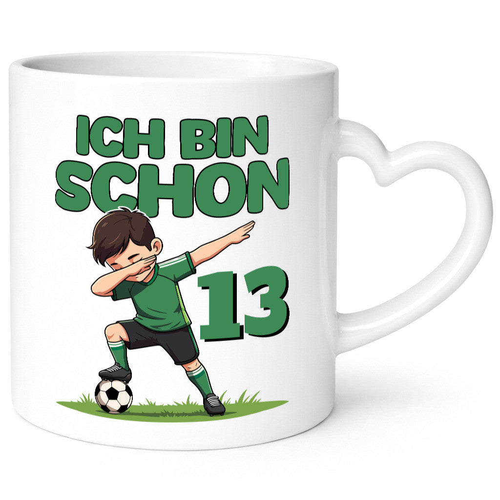 13. Geburtstag | 13 Jahre Fußballer lustiger Spruch Geschenk Geschenkidee Tasse