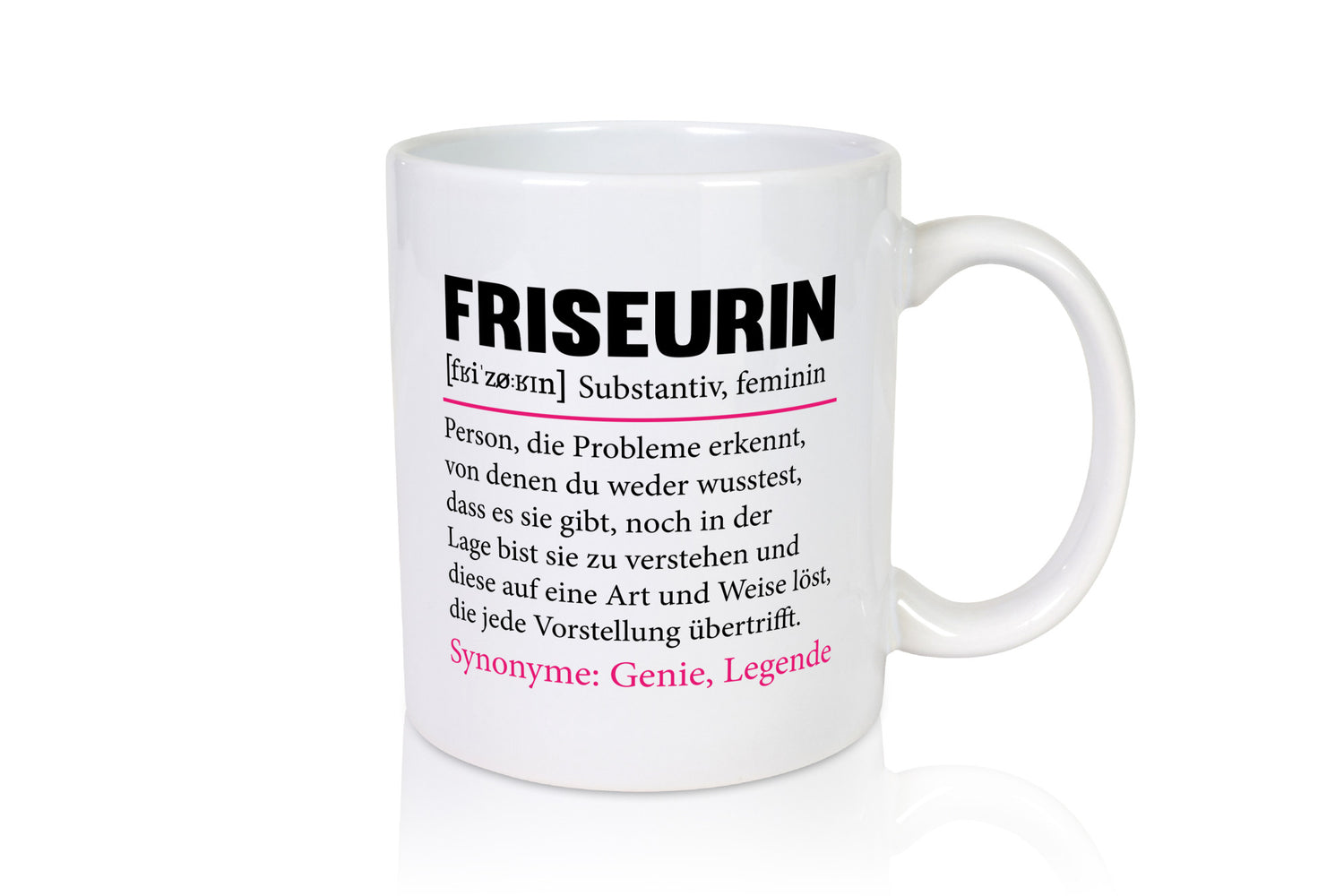 Friseurin | Beruf Spruch Friseuse Frisörin Humor Arbeit Kollegen Büro