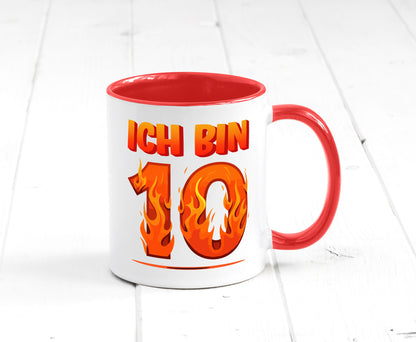 10. Geburtstag | 10 Jahre Drache lustiger Spruch Geschenk Geschenkidee Tasse