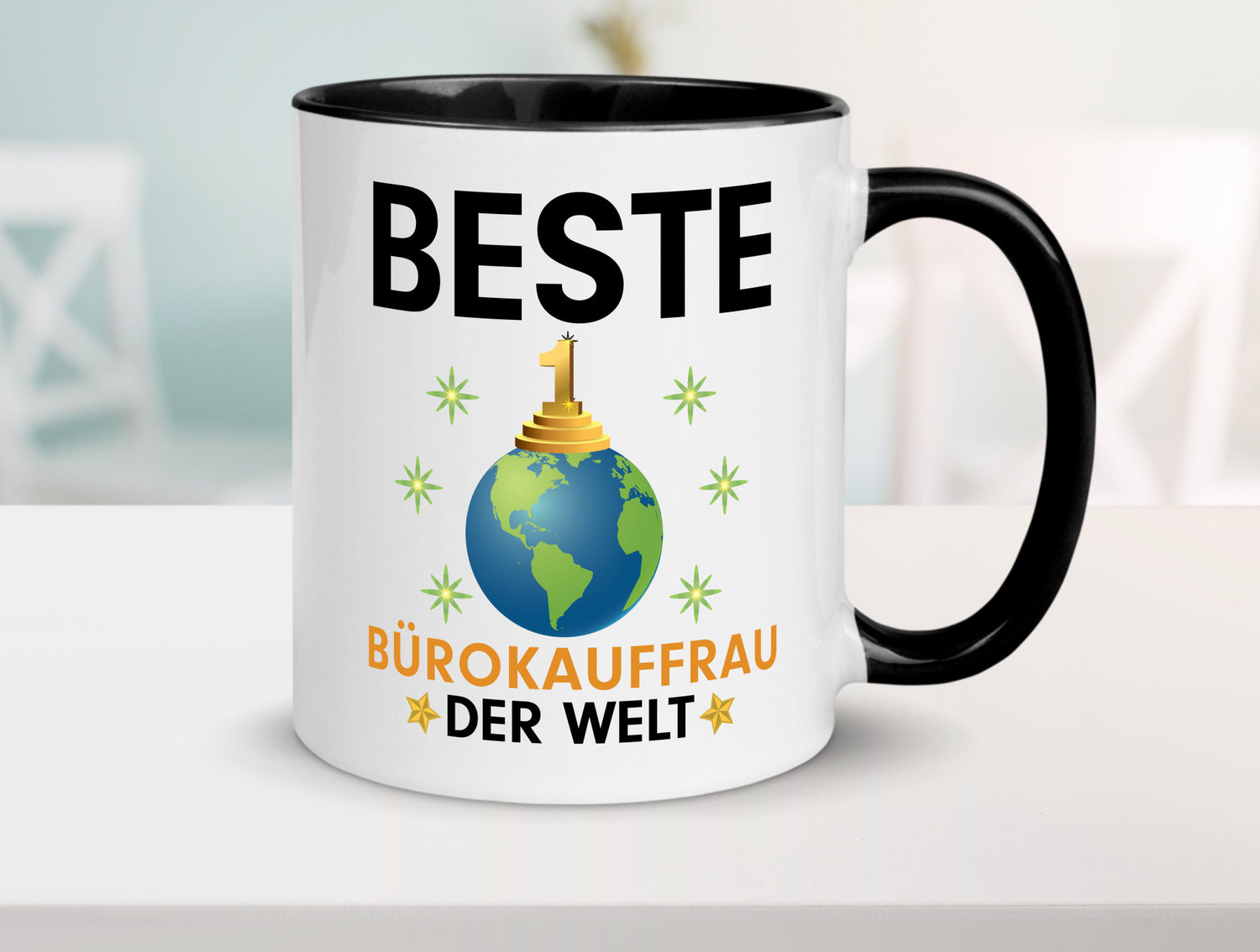 Welt Beste Bürokauffrau | Kauffrau Geschenk Arbeit Kollegen Büro lustiger