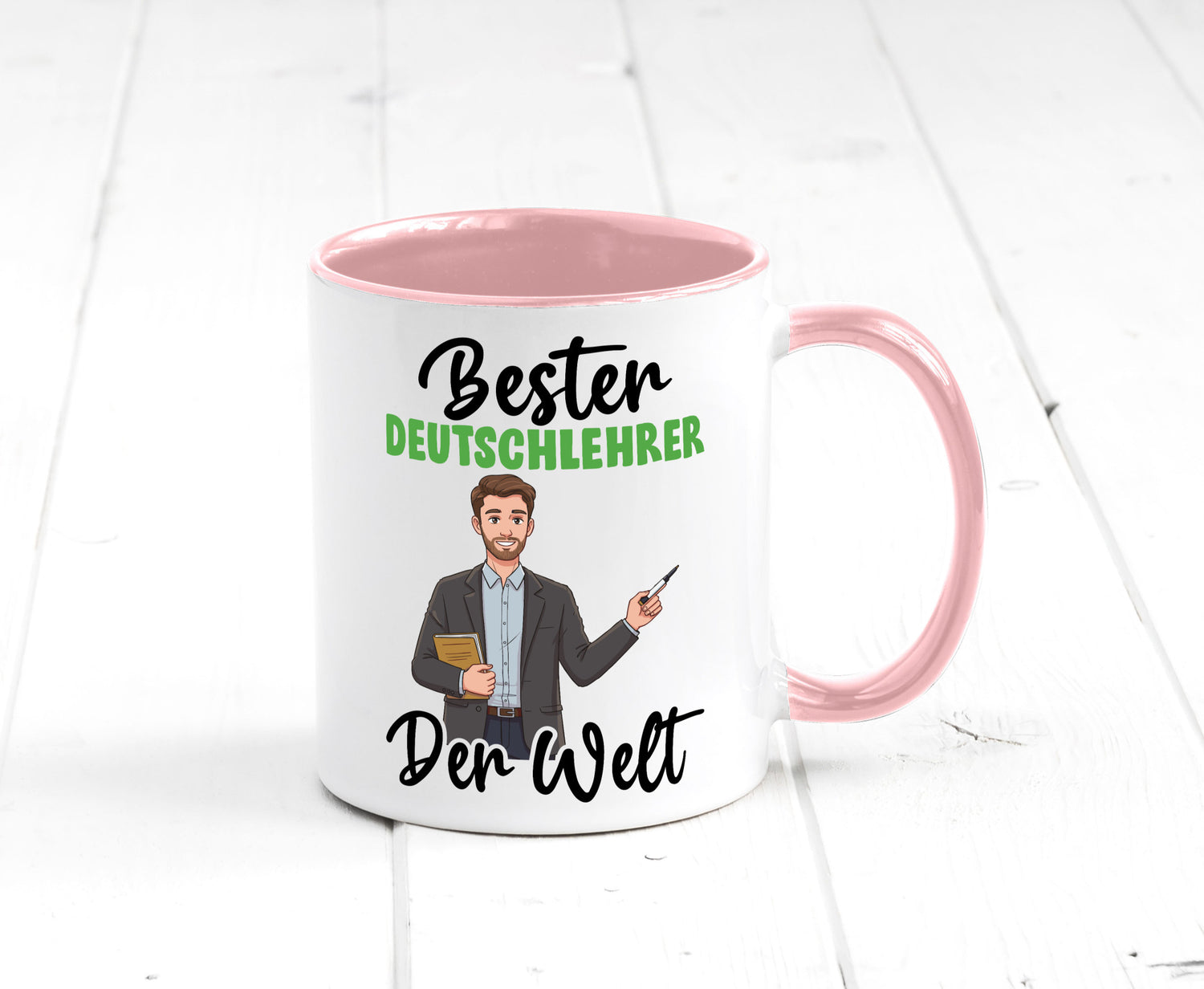 Bester Deutschlehrer | Lehrer Schule v2 lustiger Spruch Geschenk Humor