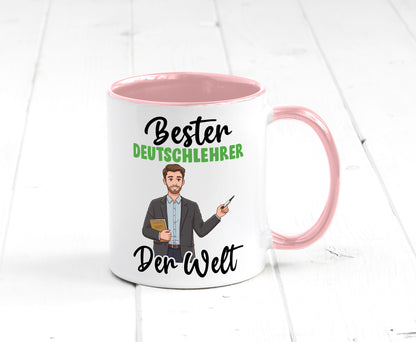 Bester Deutschlehrer | Lehrer Schule v2 lustiger Spruch Geschenk Humor