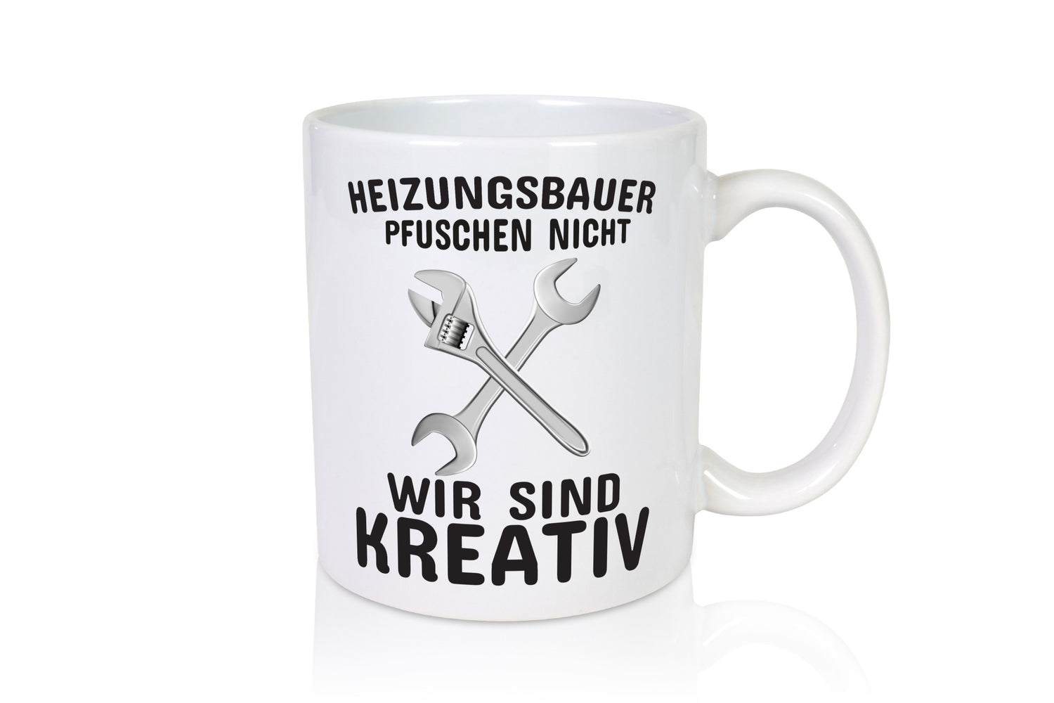 Heizungsbauer | Beruf Tasse Heizungsinstallateur lustig Arbeit Kollegen Büro