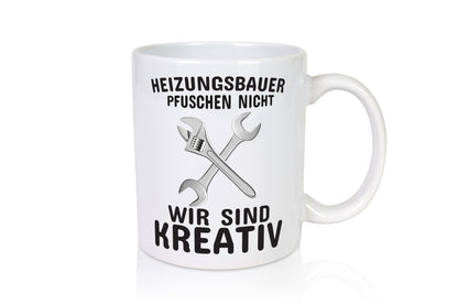 Heizungsbauer | Beruf Tasse Heizungsinstallateur lustig Arbeit Kollegen Büro