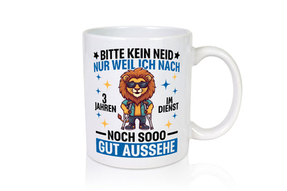 3 Jahre im Dienst | Arbeitsjubiläum Arbeit lustiger Spruch Geschenk Kollegen