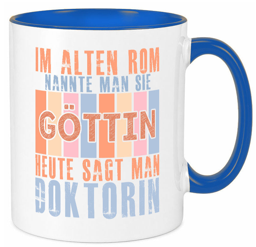 Heute sagt man: Doktorin | Doktorand Doktortitel Geschenk Humor Geschenkidee