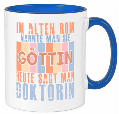 Heute sagt man: Doktorin | Doktorand Doktortitel Geschenk Humor Geschenkidee