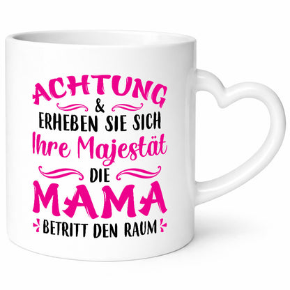 Achtung erheben sie sich | mama betritt den Raum lustig Familie Geschenkidee