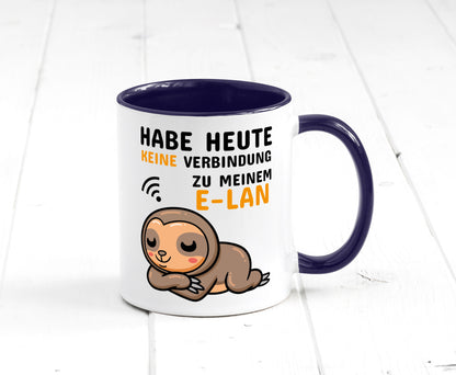 Keine Verbindung lustig Humor Geschenkidee Geschenk Tasse