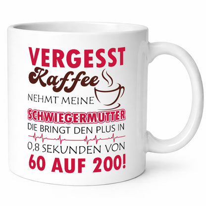Schwiegermutter Geschenk Familie Geschenkidee lustiger Spruch Tasse