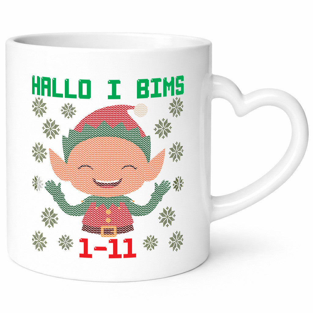 Hallo i Bims | Elfe Weihnachten lustiger Spruch Geschenk Humor