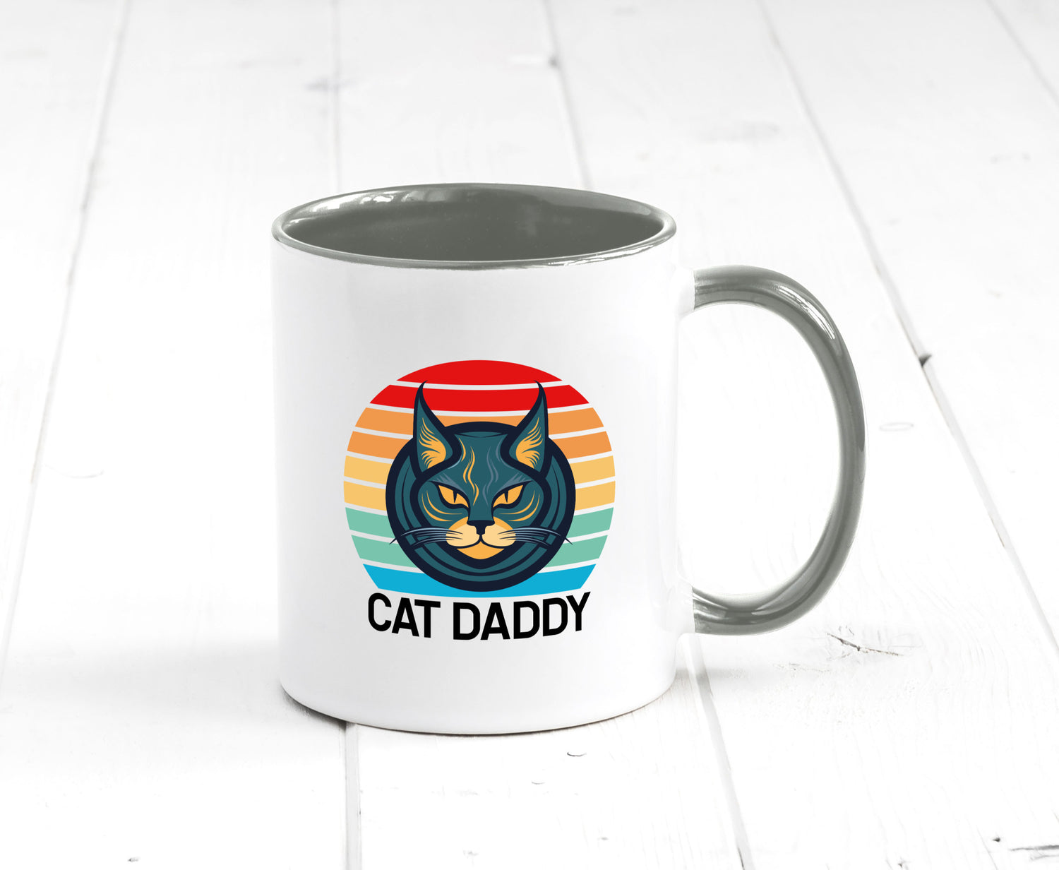 Cat Daddy | Katzenpapa niedliche Katze Tierliebhaber lustiger Spruch Geschenk