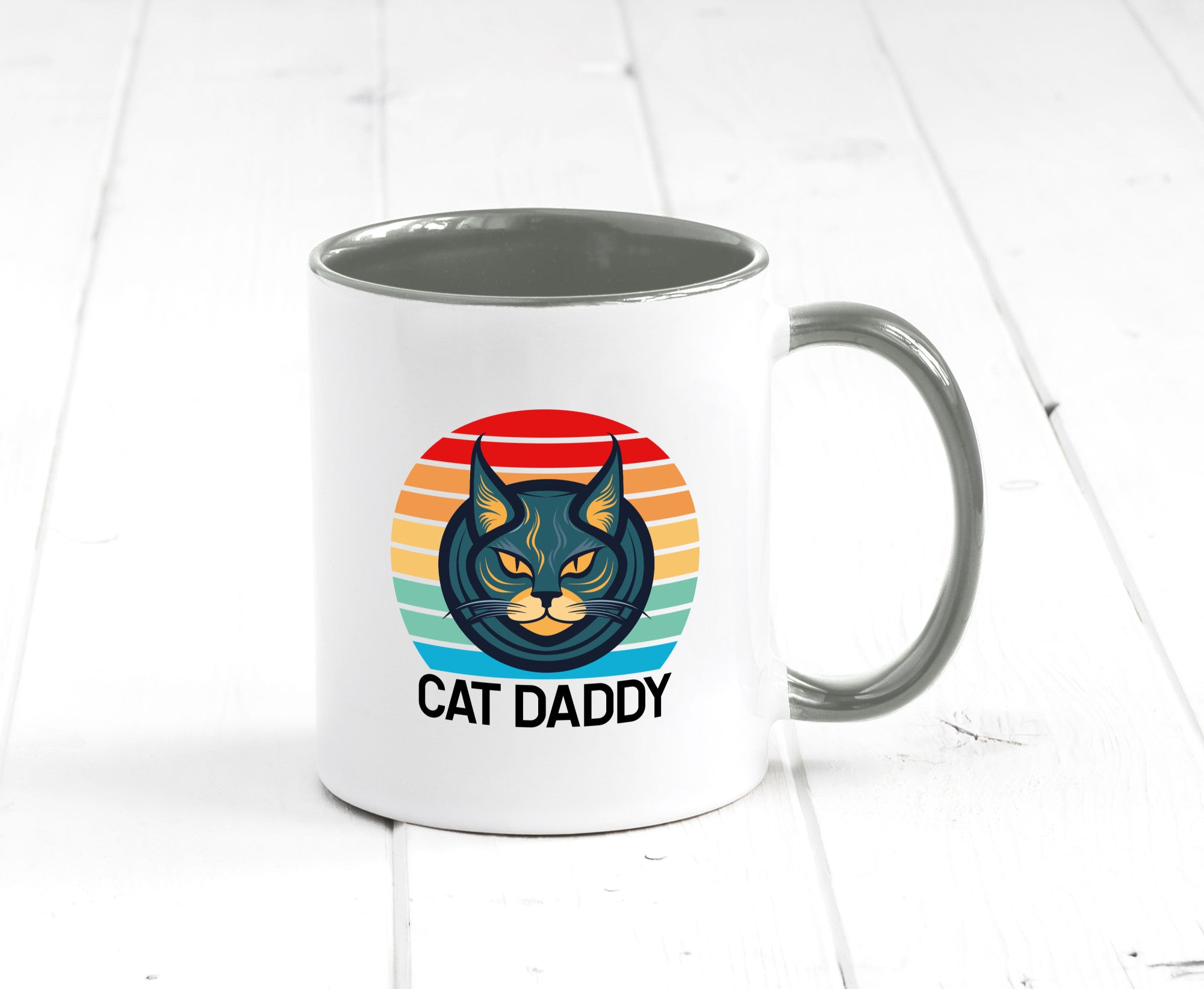 Cat Daddy | Katzenpapa niedliche Katze Tierliebhaber lustiger Spruch Geschenk
